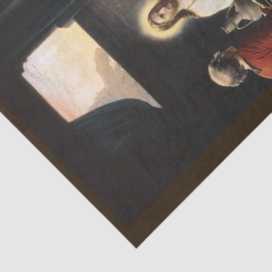 Supper in Emmaus von Carl Bloch Seidenpapier (Ausschnitt)