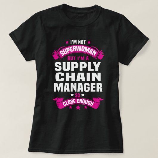 Supply Chain Manager T-Shirt (Design vorne)