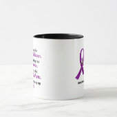 Support Admire Honor 2 Pancreatic Cancer Alzheimer Tasse (Zentrum)