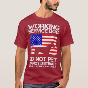 Support-Assistenzschulung für den Service-Hund T-Shirt