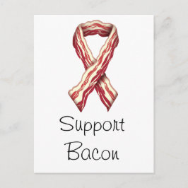 Support-Bacon Postkarte