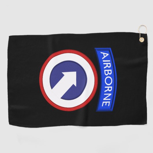 Support-Befehl für das Elite 1. Korps Golfhandtuch (Horizontal)