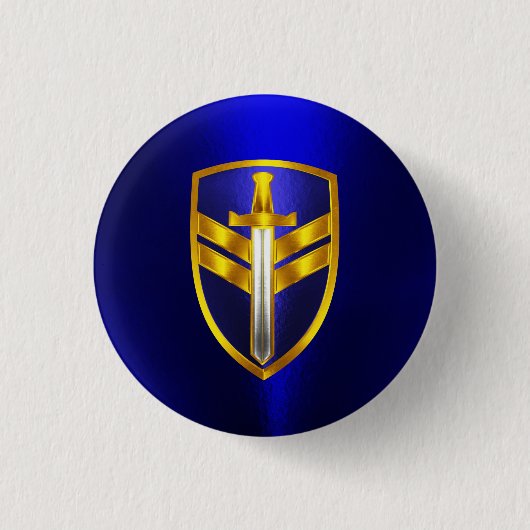 Support-Befehl für das zweite Korps Button (Vorderseite)
