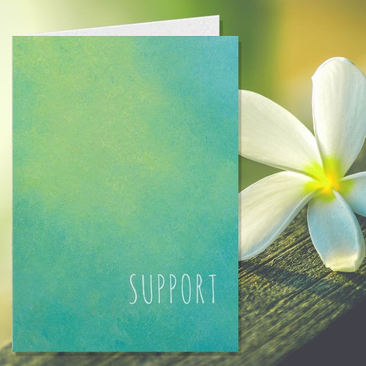 Support-Blankarte Karte