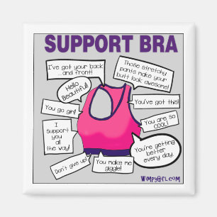 Support-Bra Magnet