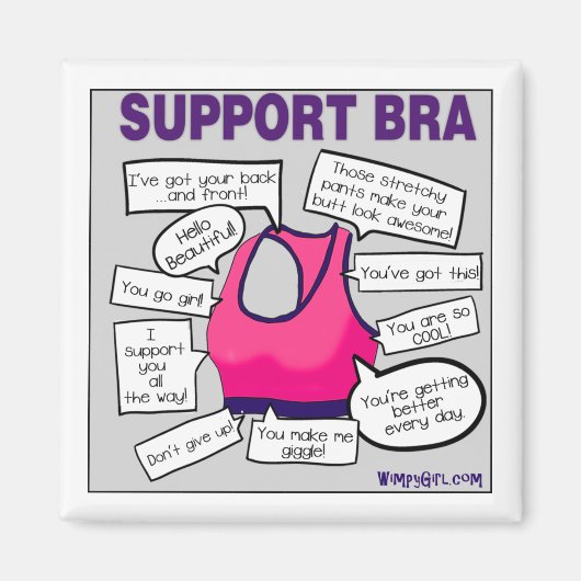 Support-Bra Magnet (Vorne)