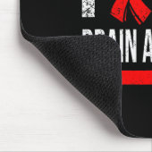 SUPPORT BRAIN ANEURYSM AWARENESS T - SHIRT MOUSEPAD (Ecke)