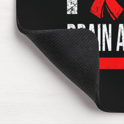 SUPPORT BRAIN ANEURYSM AWARENESS T - SHIRT MOUSEPAD (Ecke)
