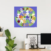 Support-Diversity in My Community Poster (Heimbüro)