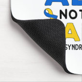 Support Down Syndrome Awareness Sehen Sie die Fähi Mousepad (Ecke)