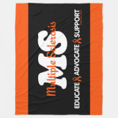 Support für Advocate erstellen ...MS Fleecedecke (Vorderseite)