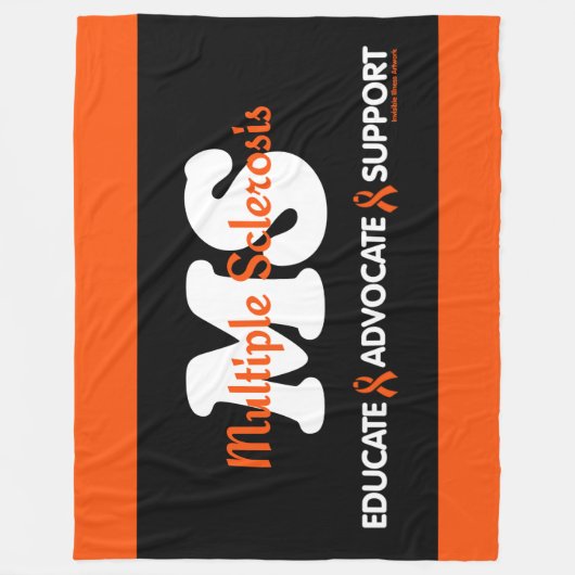 Support für Advocate erstellen ...MS Fleecedecke (Vorderseite)