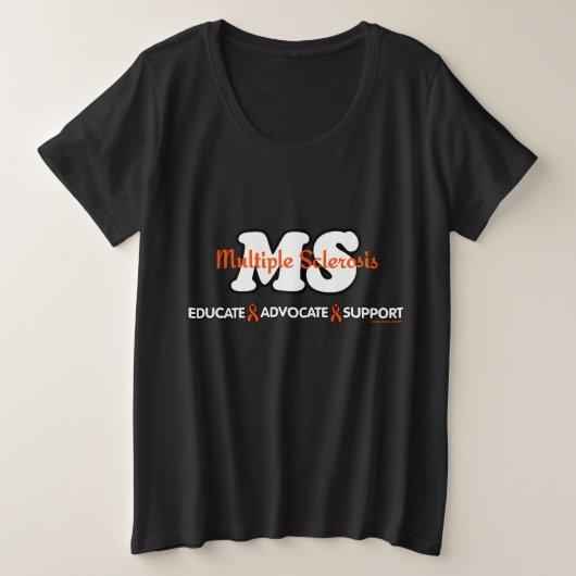 Support für Advocate erstellen ...MS Große Größe T-Shirt (Design vorne)
