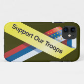 Support für unsere Tops iPhone Case (Rückseite (Horizontal))