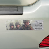 Support für unseren Troops-Autoaufkleber Autoaufkleber (Auf Auto)