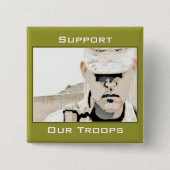 Support für unseren Troops-Button Button (Vorderseite)