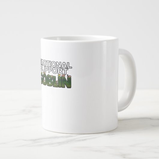 Support Goblin Classic Jumbo-Tasse (Vorderseite Rechts)