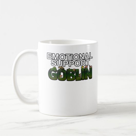 Support Goblin Classic Kaffeetasse (Links)