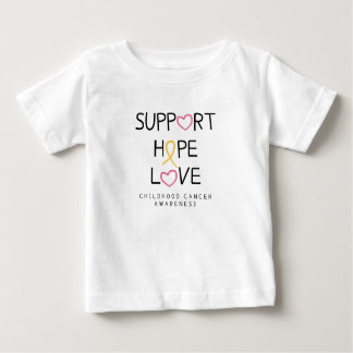 support.hope.Liebe. cancer Baby T - Shirt & Tops