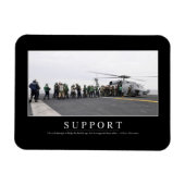 Support: Inspiration Zitat Magnet (Horizontal)
