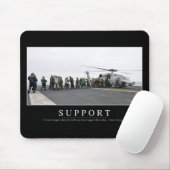 Support: Inspiration Zitat Mousepad (Mit Mouse)