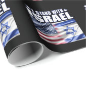 Support Israel I Stand with Israel Geschenkpapier (Rolleneckpunkt)