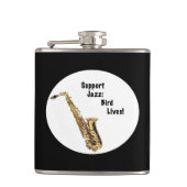 Support Jazz Flachmann (Vorderseite)