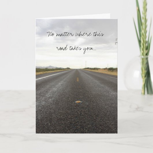 Support-Karte für die Einzelstraße Karte (Vorderseite)