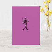 Support-Karte für Fehlgeburten Säugling Karte (Gelbe Blume)