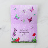 Support-Karte für Freunde oder Schwestern Karte (Innenseite)