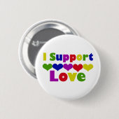 Support-Liebe Button (Vorne & Hinten)