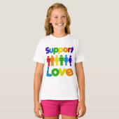 Support-Liebe T-Shirt (Vorne ganz)