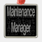 Support Manager Ornament Aus Metall (Vorne)