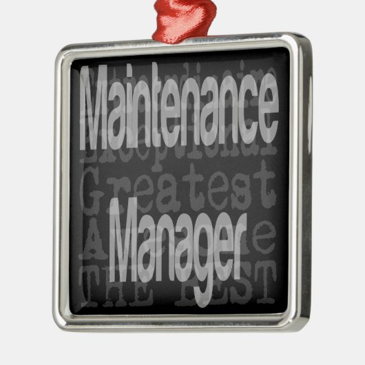 Support Manager Ornament Aus Metall (Links)