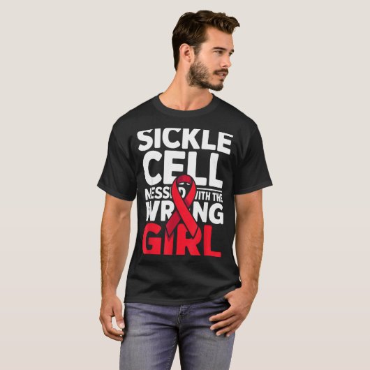 Support Messed Wrong Sickle Warrior Cell Smile T-Shirt (Vorne ganz)