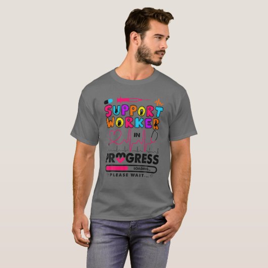 Support-Mitarbeiter in Progress Future Nurse Gesch T-Shirt (Vorne ganz)