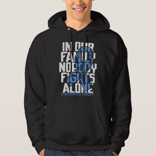 Support Neurofibromatosis Warrior Family Disease A Hoodie (Vorderseite)