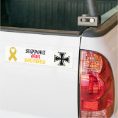 SUPPORT OUR  SOLDIERS AUTOAUFKLEBER (Auf Lkw)