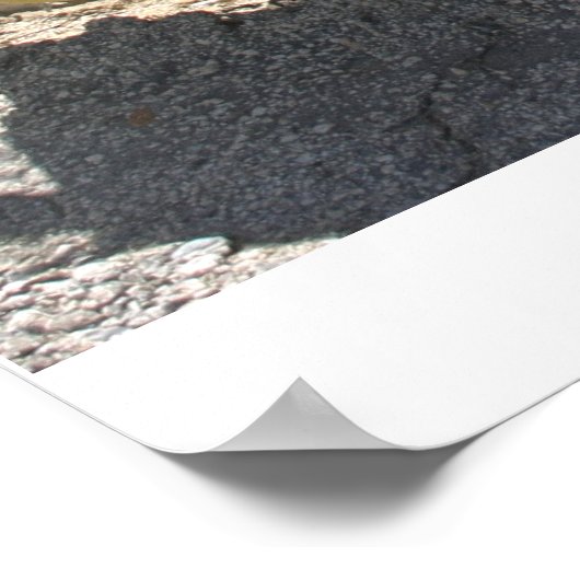 "Support Our troops" Zeichen, Hawthorne, Nevada Poster (Ecke)