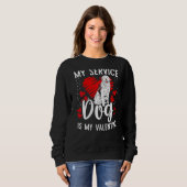Support-Patch für die Dog-Schulung - Anima für emo Sweatshirt (Vorne ganz)