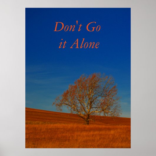 Support-Poster suchen Poster (Vorne)