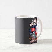 Support Rebooting s Santa Tech Vibes Kaffeetasse (VorderseiteRechts)
