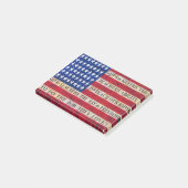 Support & Respect Our Teachers! Post-it Klebezettel (angewinkelt)