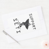 Support-SETI Rechteckiger Aufkleber (Umschlag)
