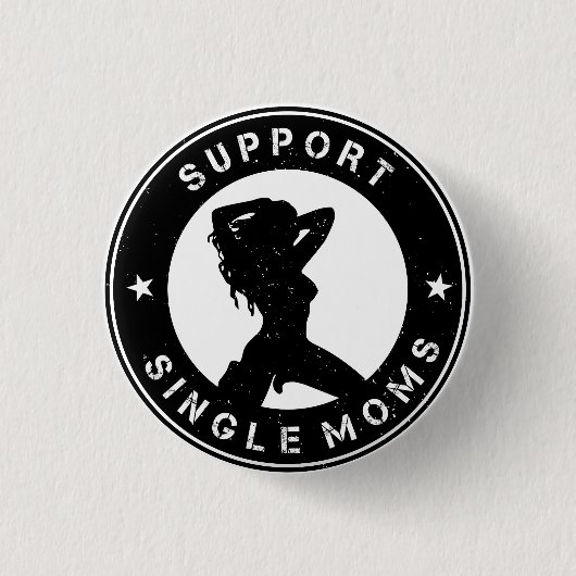 Support-Single-Mama Button (Vorderseite)