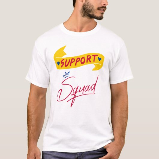 SUPPORT SQUAD/AWARENESS/UNISEX T-Shirt (Vorderseite)