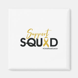 Support Squad - Bewusstsein für Kinderkrebs 1 Magnet