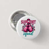 Support Squad Brustkrebs-Sensibilisierungskiste Button (Vorne & Hinten)