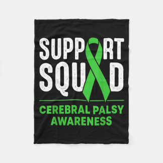 Support Squad Cerebral Palsy Awareness Month CP Fleecedecke