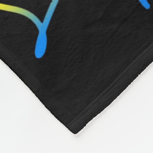 Support Squad Down Syndrome Awareness Day Groovy Fleecedecke (Ecke)